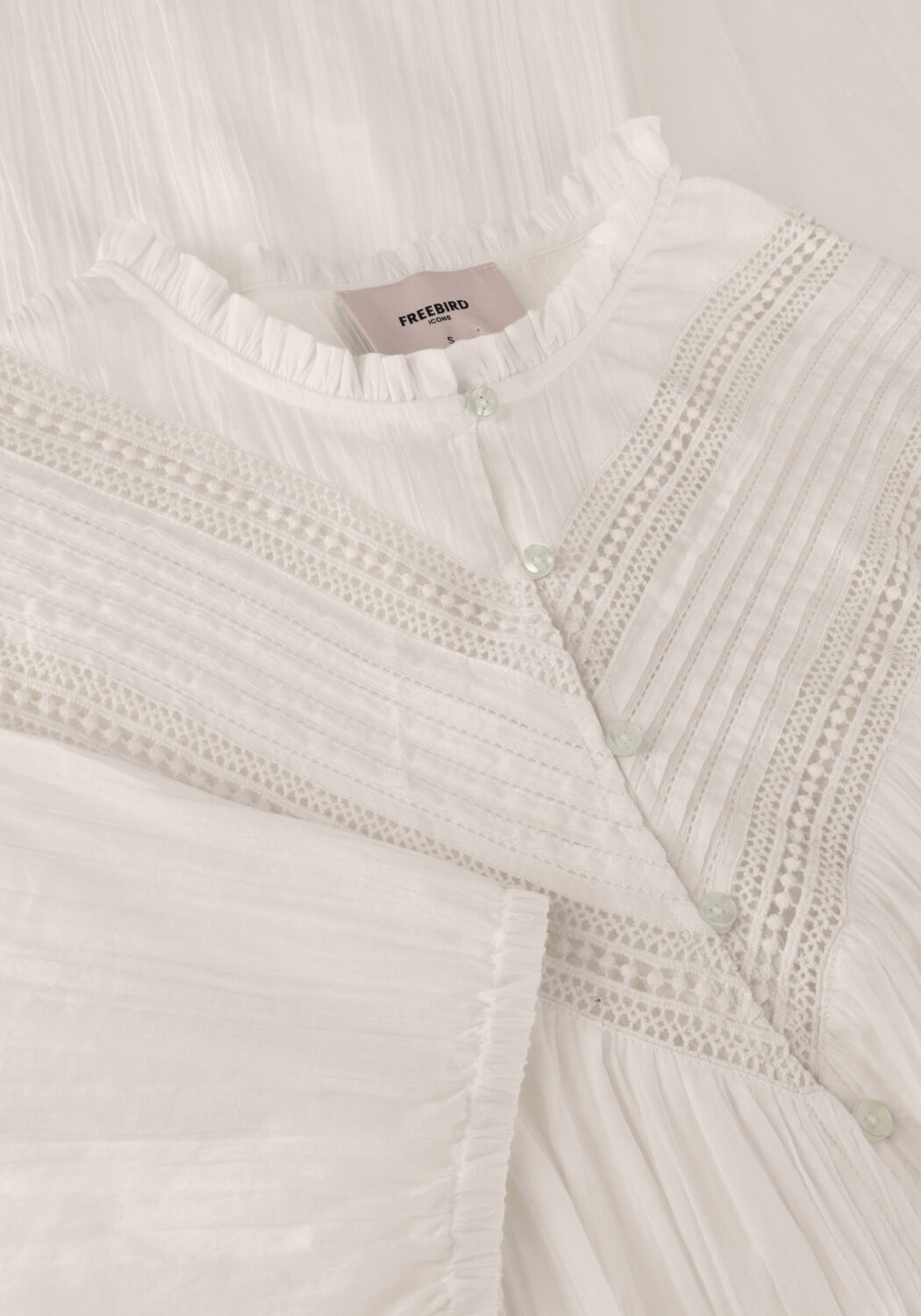 Beige FREEBIRD Minikleid DAVIN - large