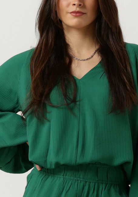 Grüne BY-BAR Blusen VIENNA SATIN BLOUSE - large