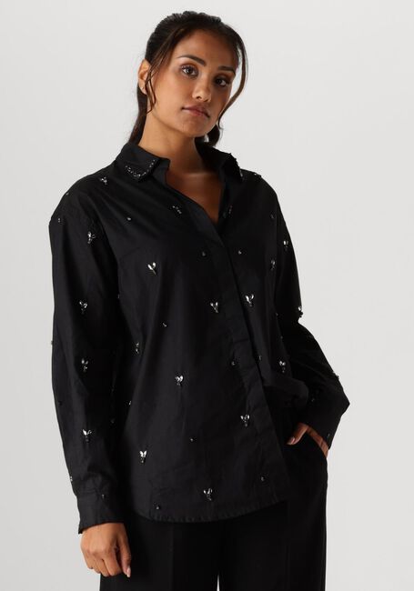 Schwarze COPENHAGEN MUSE Blusen CMVATAN-SHIRT - large