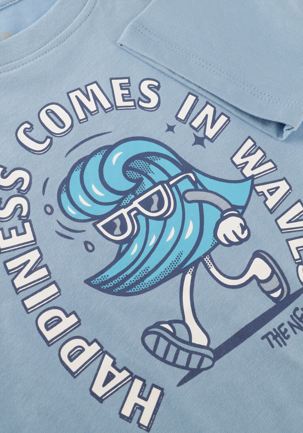 Blaue THE NEW Polos & T-Shirts TNSTSEATON - large