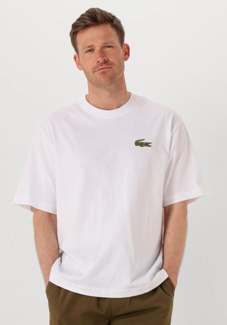 Weiße LACOSTE T-shirt 1HT1 MENS TEE-SHIRT 01 - large
