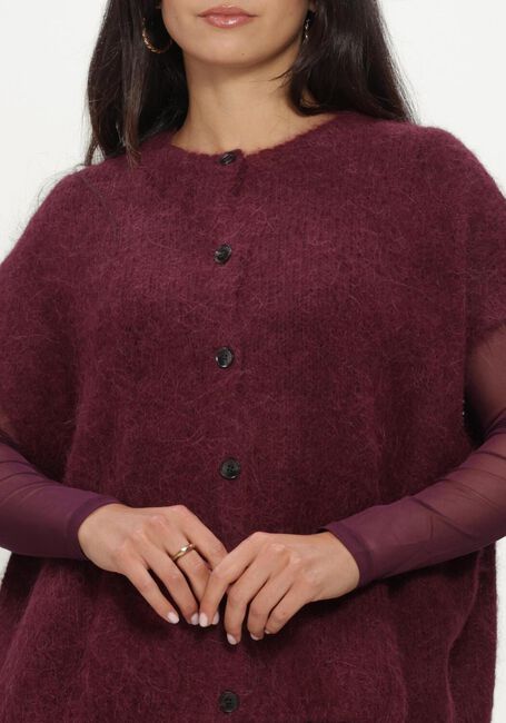 Bordeaux GRACE & MILA Spencer CARDIGAN - large