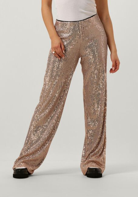 Roségoldene CO'COUTURE Hose SAGE SEQUIN PANT - large