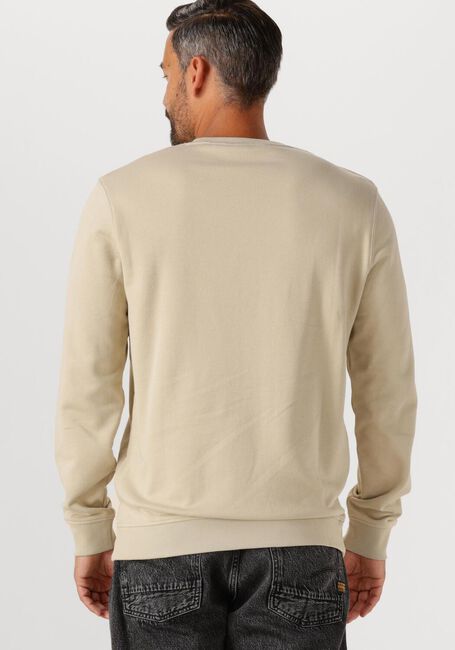 Taupe LYLE & SCOTT Pullover CREW NECK SWEATSHIRT - large