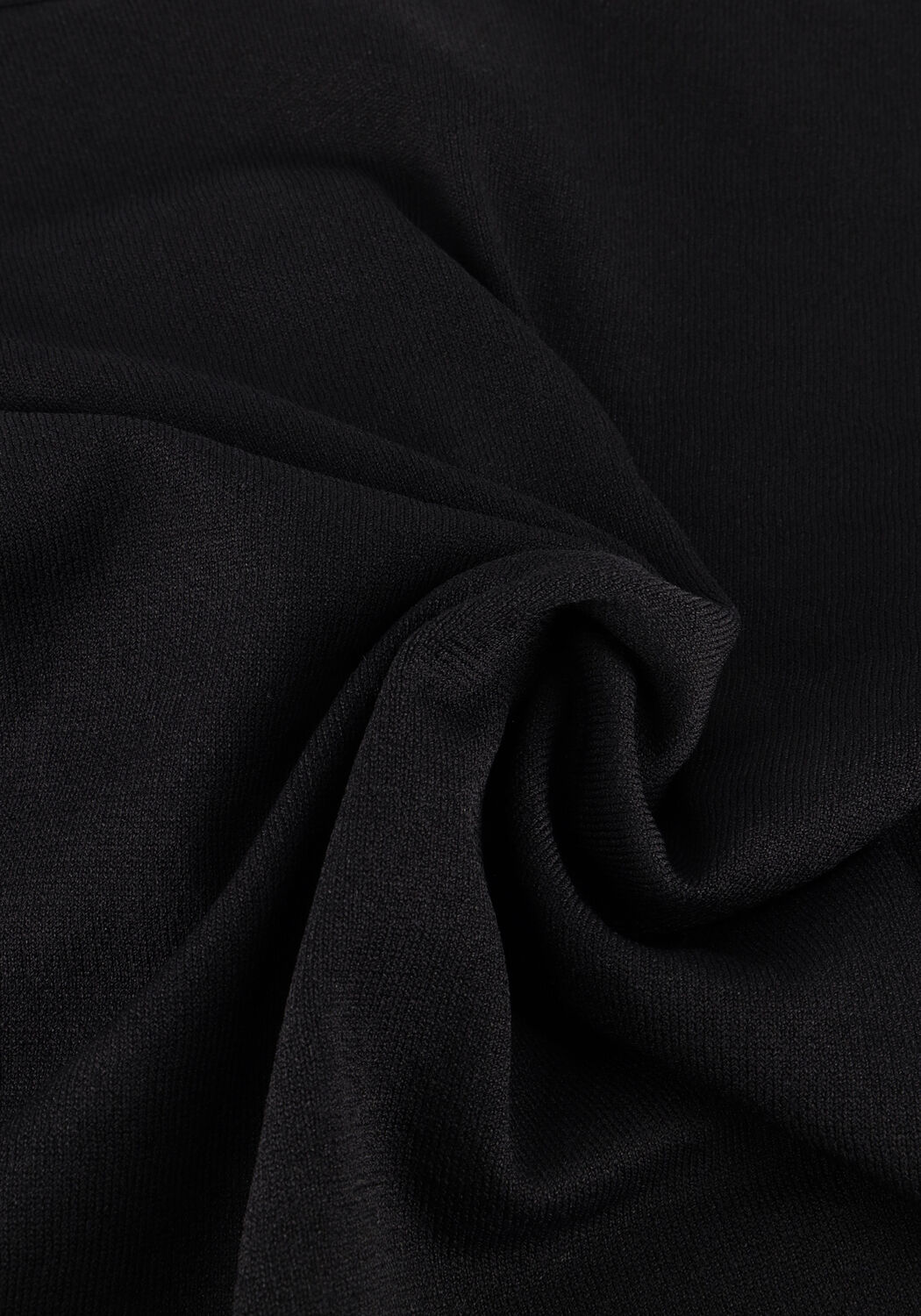 Schwarze SUMMUM Pullover BARE SHOULDER TOP DULL - large