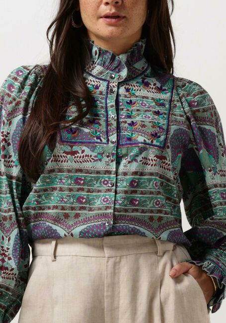 Mehrfarbige/Bunte ANTIK BATIK Blusen TALA BLOUSE - large