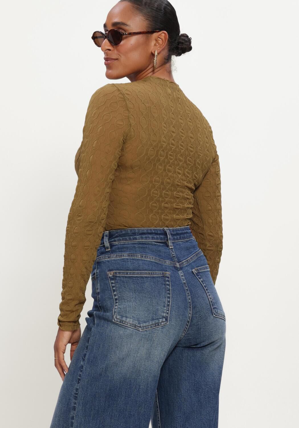 Olive LINA LOCCHI Top LL-BEL&Eacute;N - large