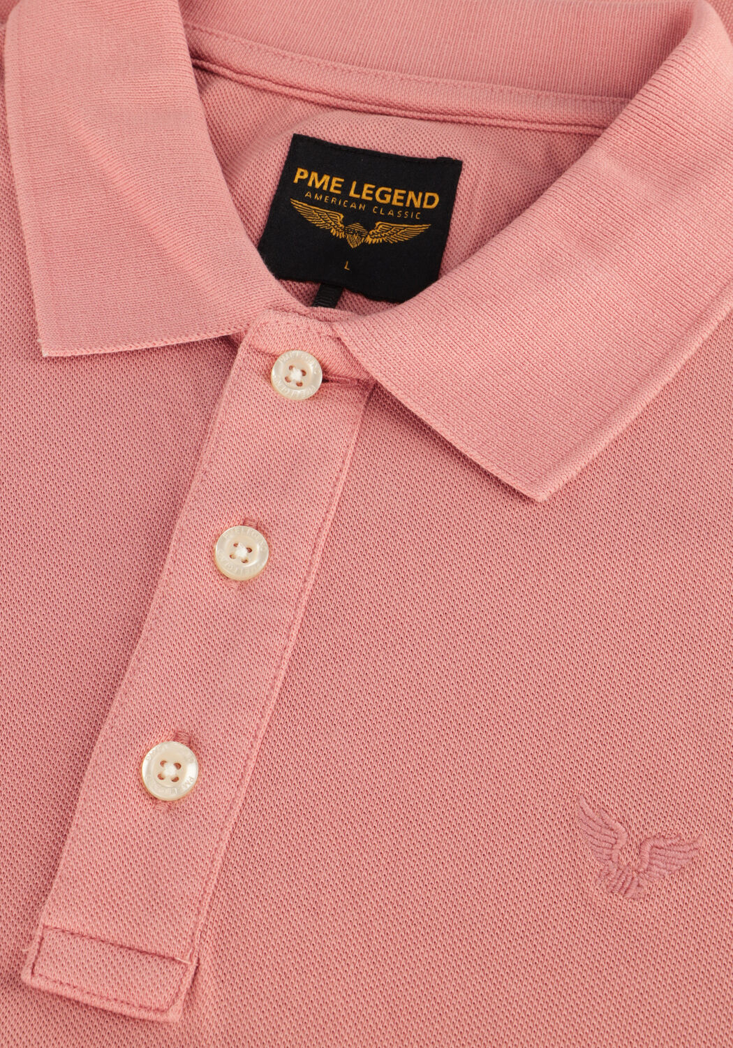 Rosane PME LEGEND Polo-Shirt SHORT SLEEVE POLO PIQUE GARMENT DYE - large