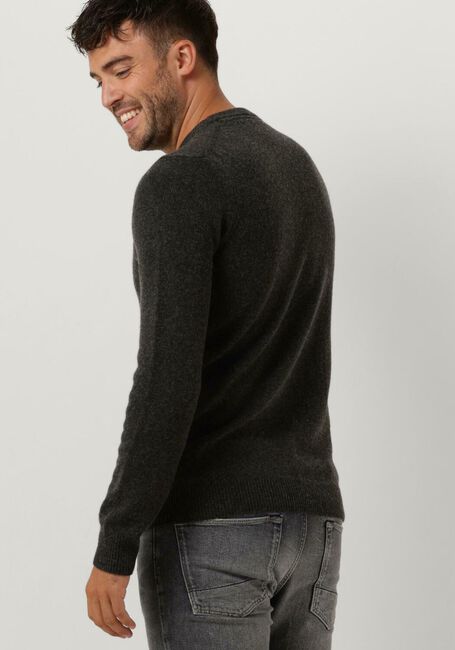 Dunkelgrau LYLE & SCOTT Pullover CREW NECK LAMBSWOOL BLEND JUMPER - large