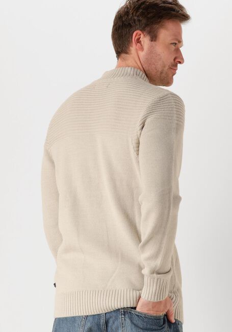 Beige BUTCHER OF BLUE Pullover MORRIS MOCK BTN - large