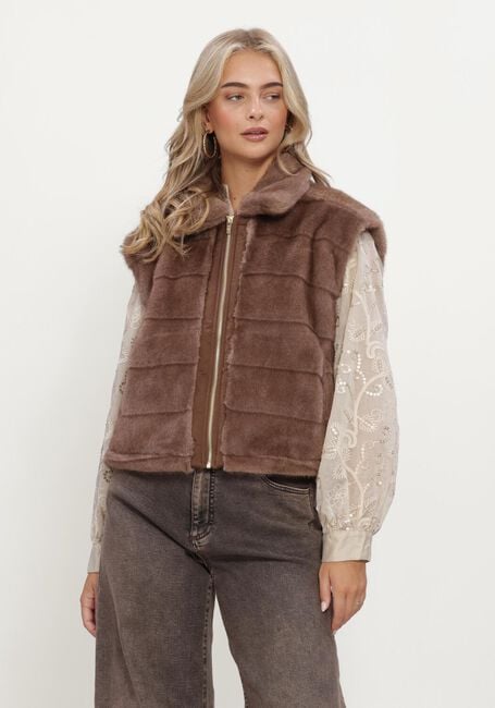 Braune NUKUS Blazer HANI GILET - large