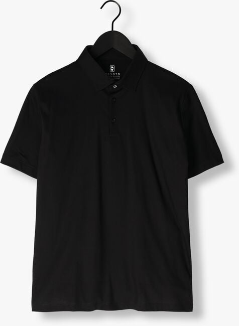 Schwarze DESOTO Polo-Shirt DESOTO POLO KENT 1/2 - large