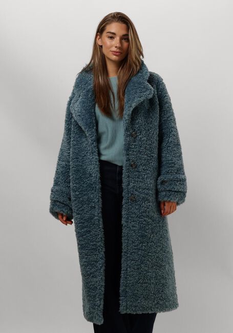 Blaue BEAUMONT Fake-Fur-Jack SASHA - large