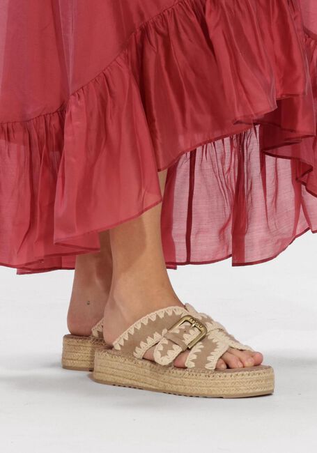 Beige MOU Pantolette JUTE SANDAL - large