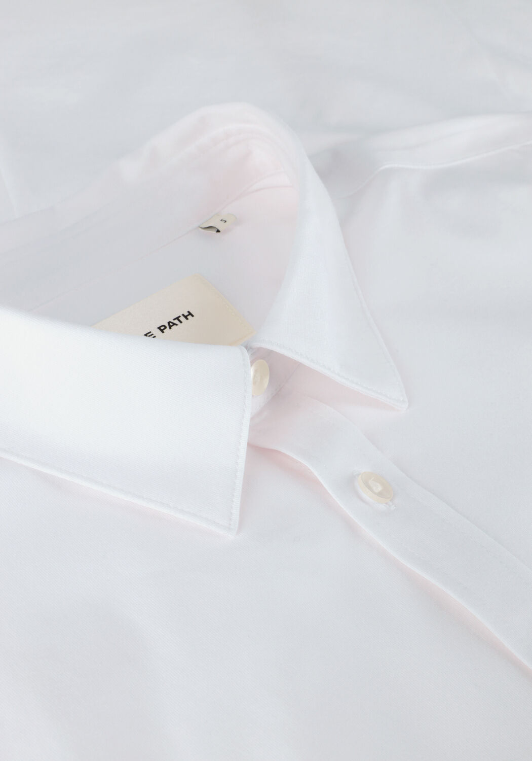 Wei&szlig;e PURE PATH Casual-Oberhemd JERSEY BASIS SHIRT - large