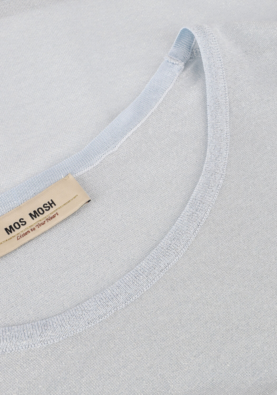 Blaue MOS MOSH T-shirt MMKAY TEE - large