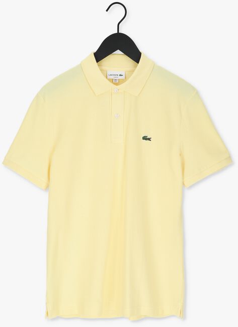 Gelbe LACOSTE Polo-Shirt 1HP3 MEN'S S/S POLO 1121 - large