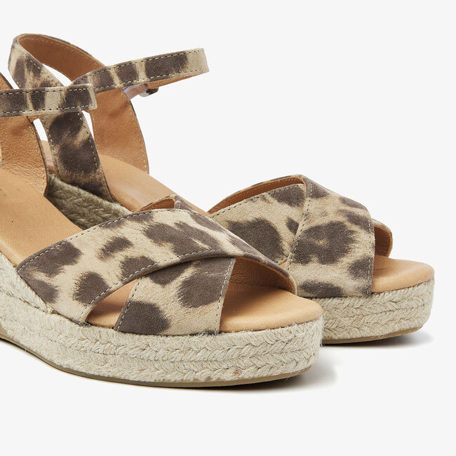 Braune VIA VAI Sandaletten mit Absatz LUISA TIANA - large