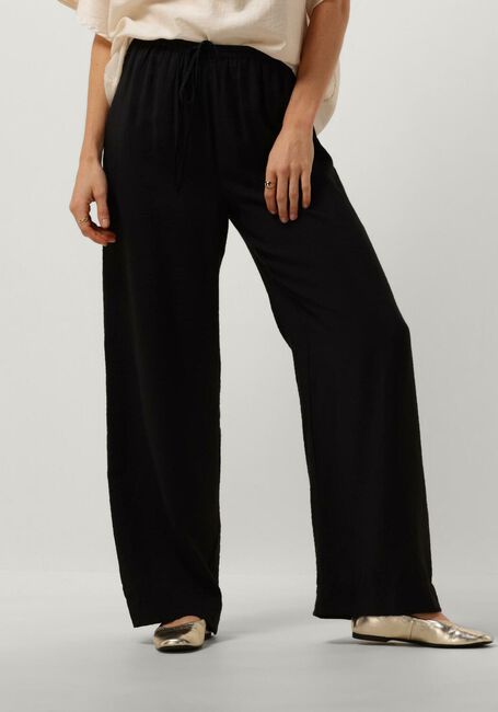 Schwarze MSCH COPENHAGEN Weite Hose MSCHAUDIA PANTS - large