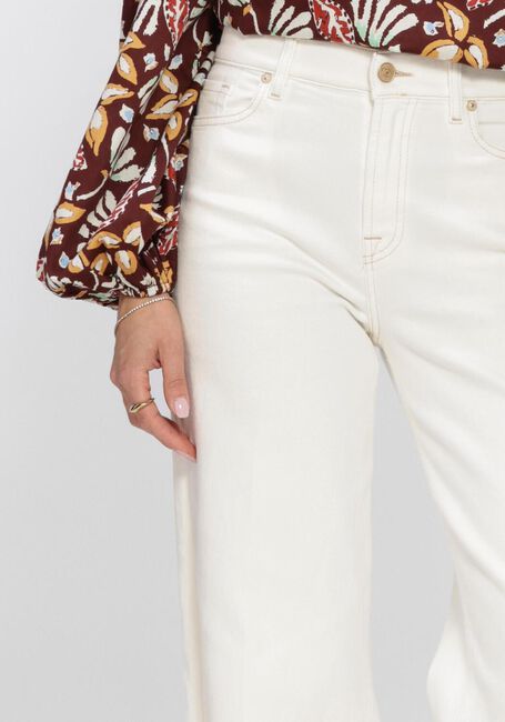 Ecru 7 FOR ALL MANKIND Wide jeans LOTTA SUGAR - large