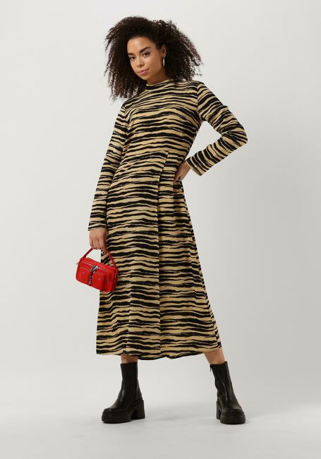 Beige MODSTRÖM Maxikleid BECKY PRINT DRESS - large