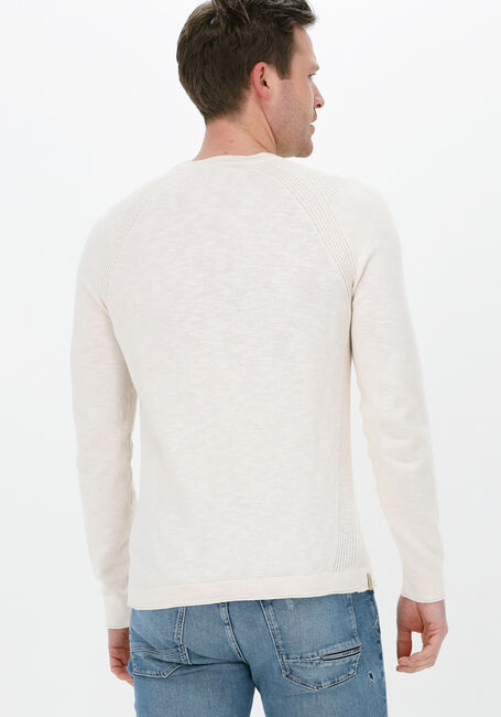 Nicht-gerade weiss CAST IRON Pullover R-NECK LINEN COTTON SLUB BLEND - large