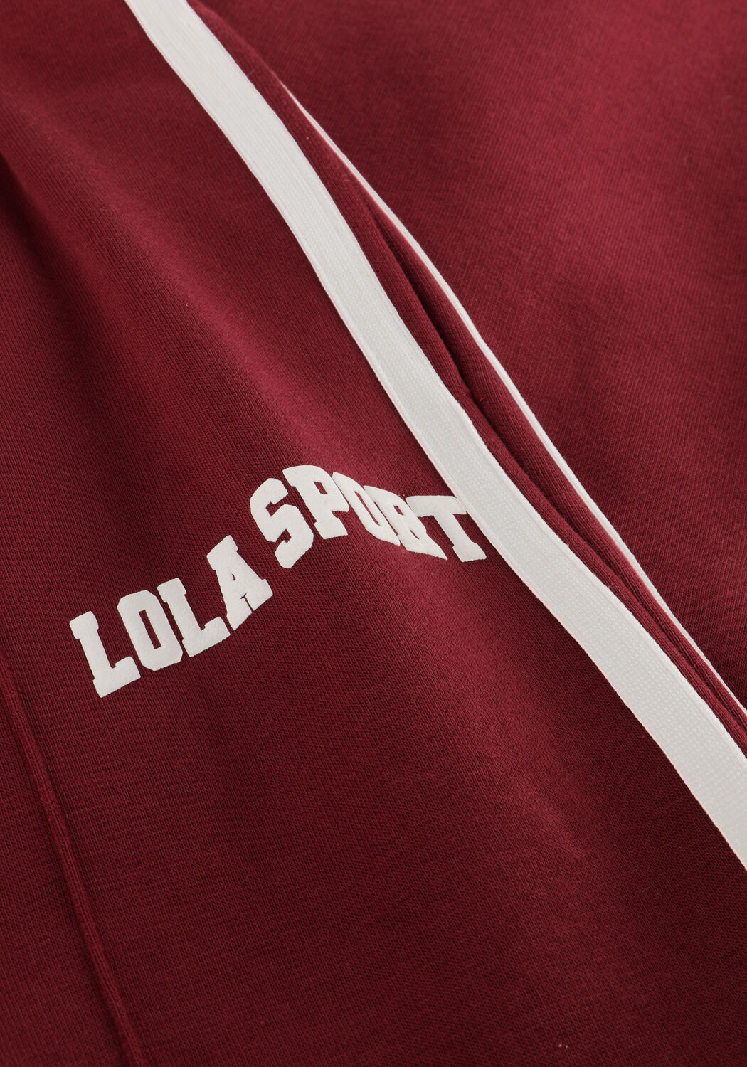 Bordeaux THE LOLA CLUB Jogginghose JADE - large