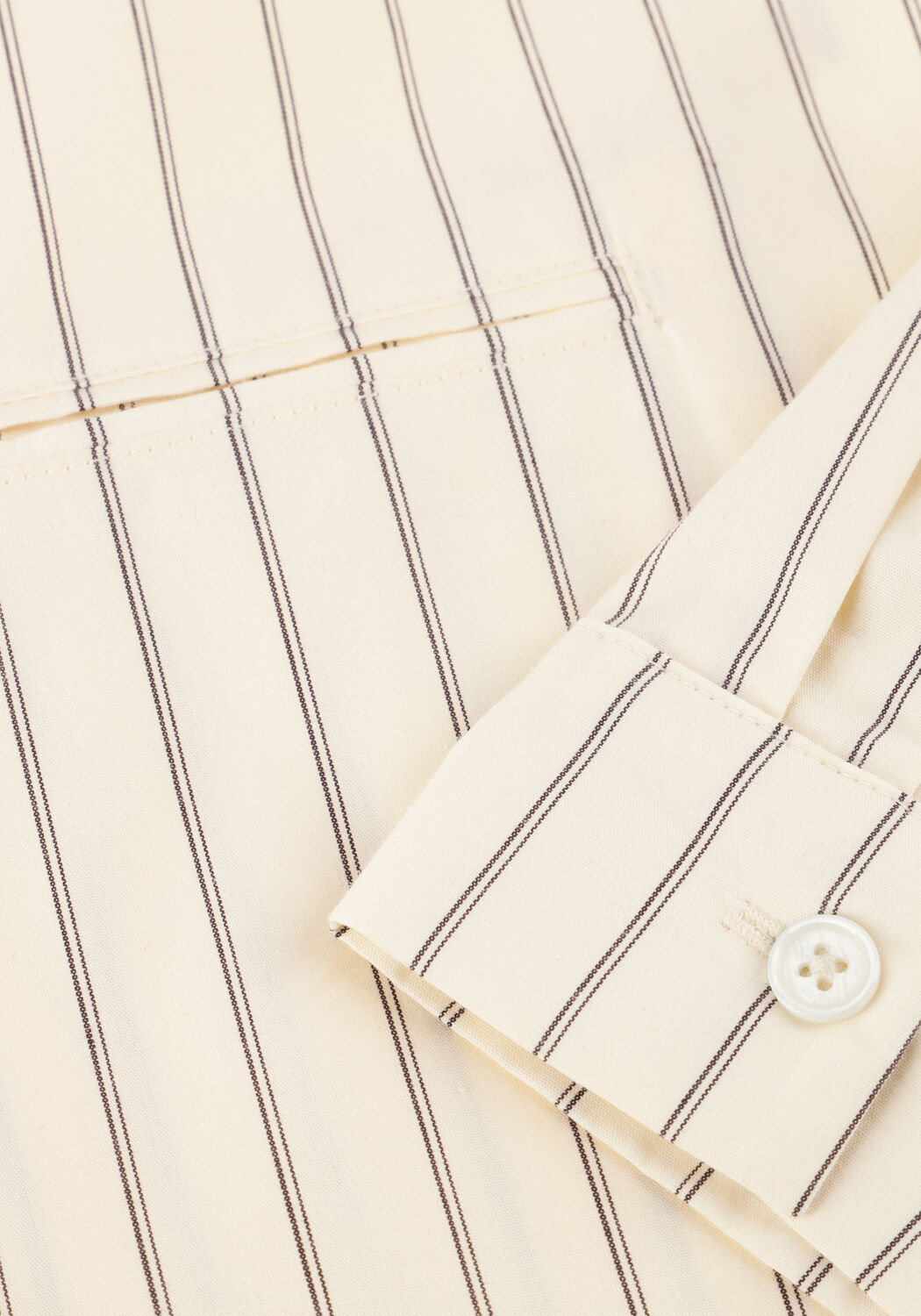 Creme WITHBLACK Blusen WBLELVOR LS SHIRT - large