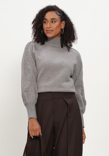 Graue MINUS Pullover MSVERA HIGH NECK KNIT PULLOVER - large