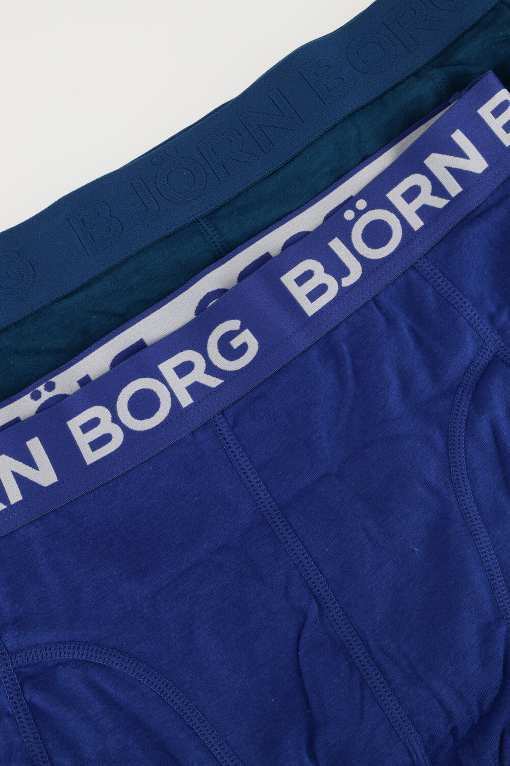 Blaue BJORN BORG Boxershorts BAMBOO COTTON BLEND BOXER 2p - large