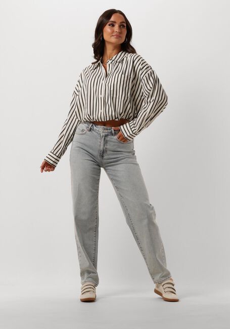 Ecru CATWALK JUNKIE Blusen CROPPED BUTTON UP BLOUSE - large