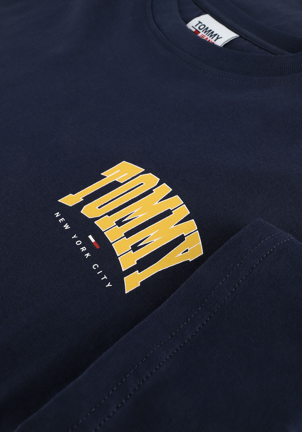 Dunkelblau TOMMY JEANS T-shirt TJM CHEST COLLEGE GRAPHIC TEE - large