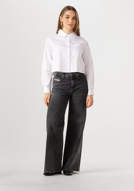 Weiße MY ESSENTIAL WARDROBE Blusen SUNNAMW SHORT SHIRT - large