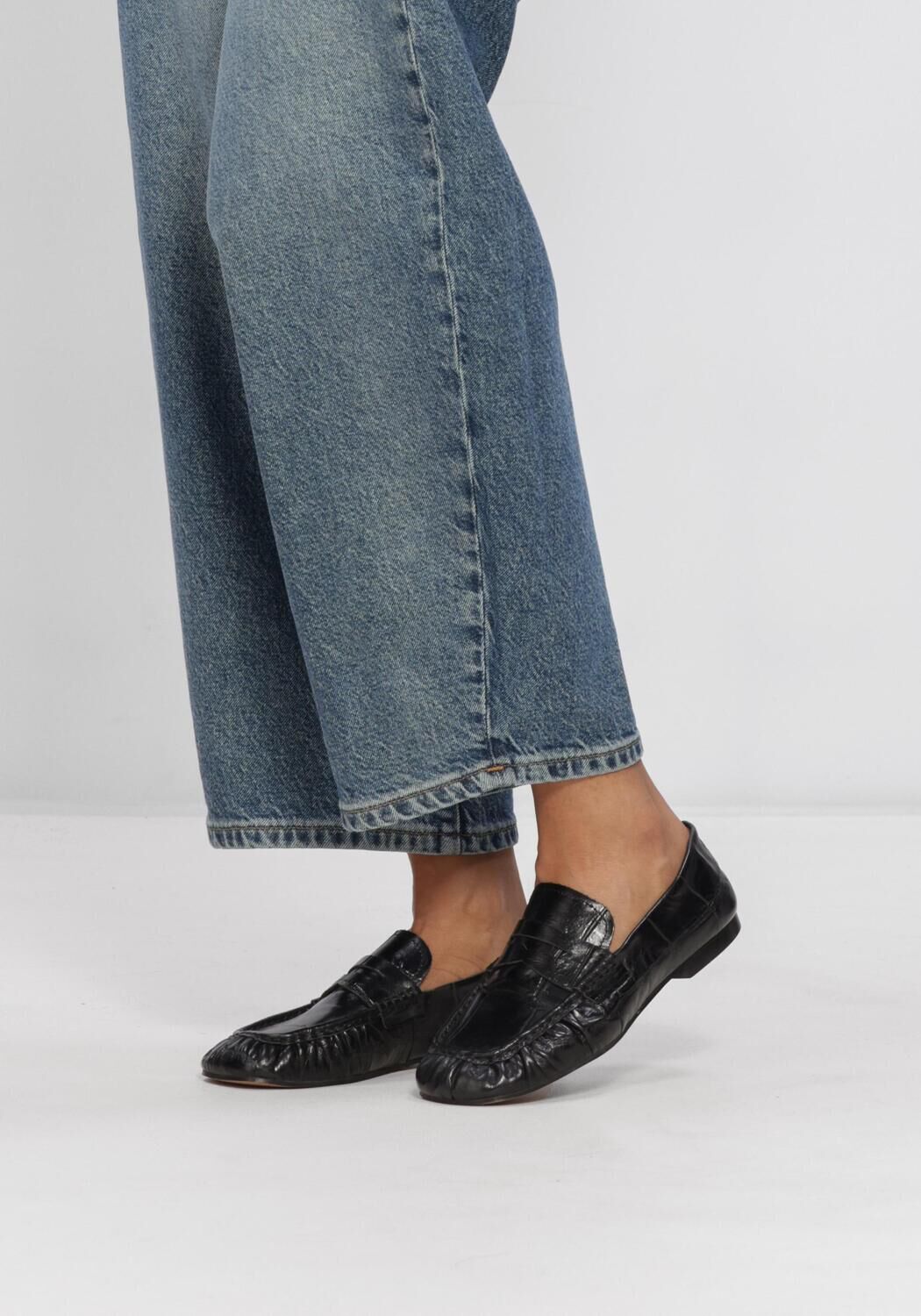 Schwarze TORAL Loafer PENY - large