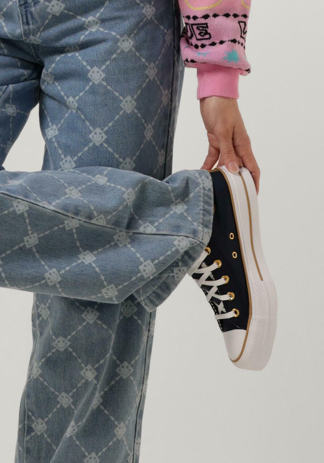 Blaue CONVERSE Sneaker High CHUCK TAYLOR ALL STAR LIFT PLATFORM - large