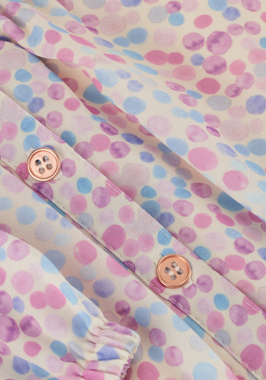 Blaue NONO Blusen TOMAS CROPPED BLOUSE - large