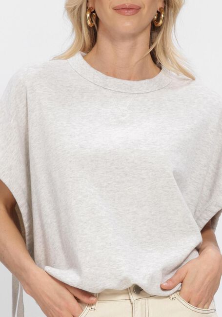 Graue CATWALK JUNKIE Pullover & Cardigans SHORT SLEEVE STRAP SWEATER - large