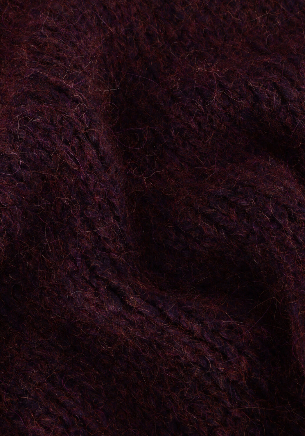 Bordeaux BY-BAR Pullover SONNY BULKY PULLOVER - large