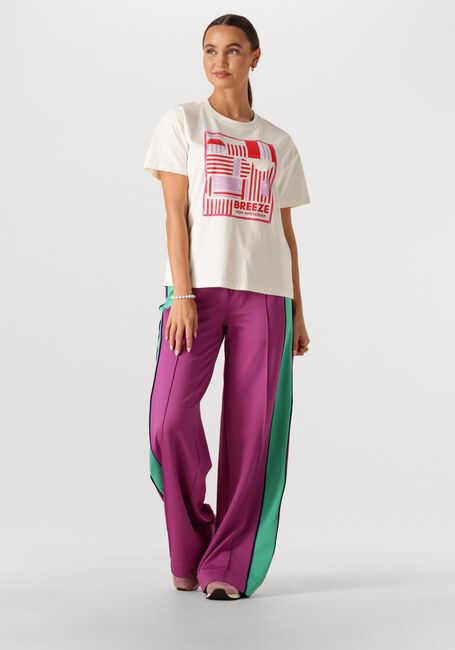 Wei&szlig;e POM AMSTERDAM Tops & T-shirts TSHIRT BREEZE - large