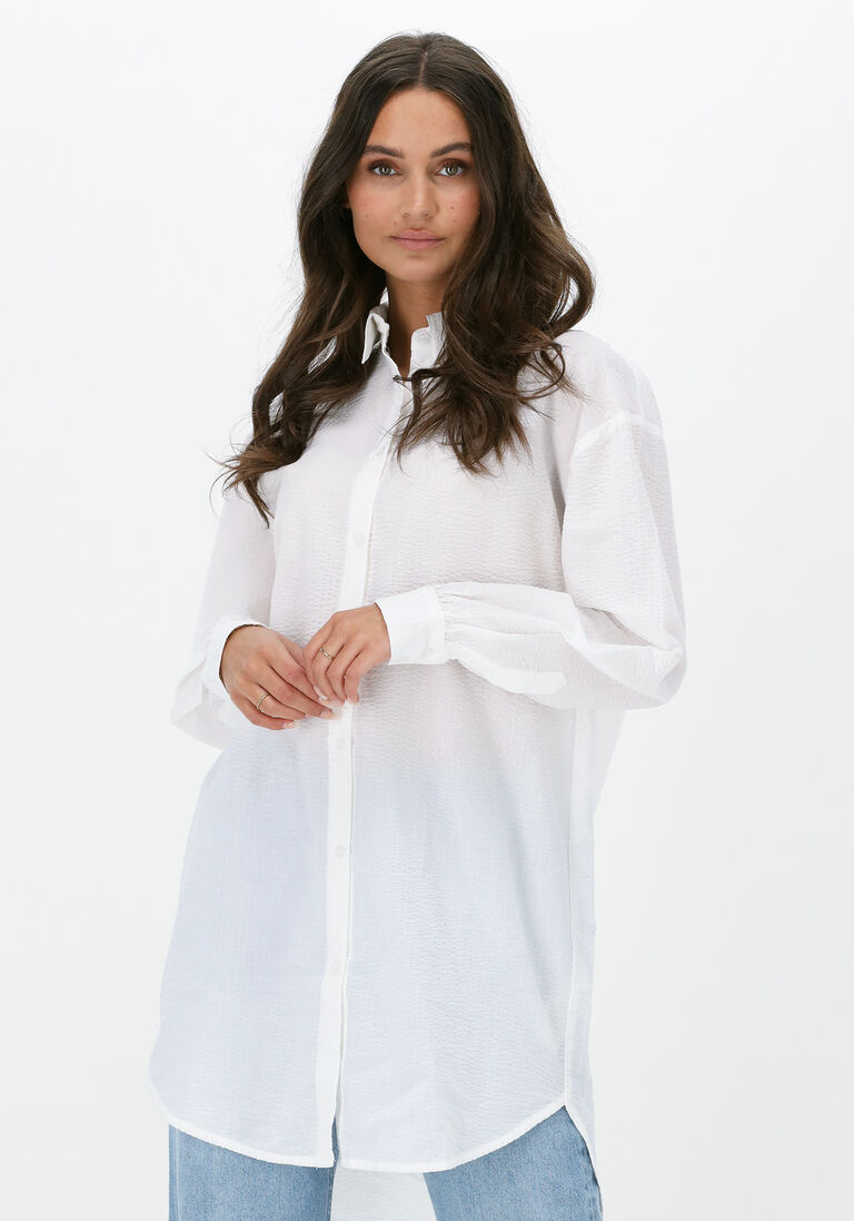 weiße my essential wardrobe bluse luna anne long shirt