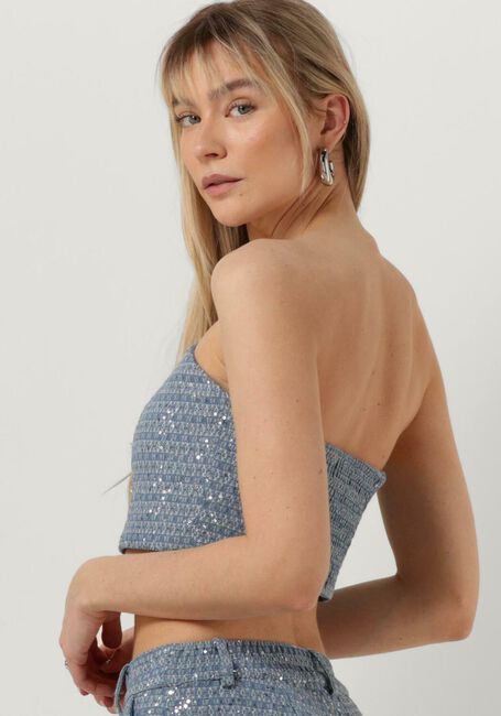 Blaue STUDIO AMAYA Top JAIMIE - large