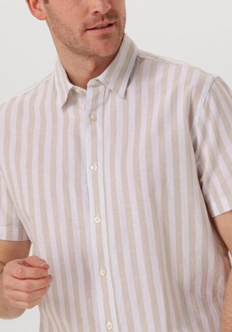 Beige SELECTED HOMME Casual-Oberhemd SLHREG-SUN SHIRT SS NOOS - large