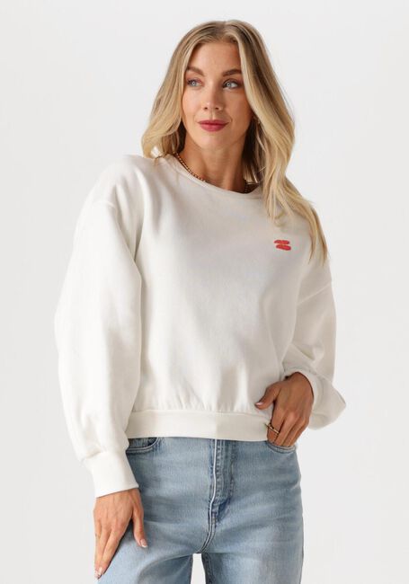 Weiße BY-BAR Sweatshirt BIBI DICTIONARY BIG SWEATER - large
