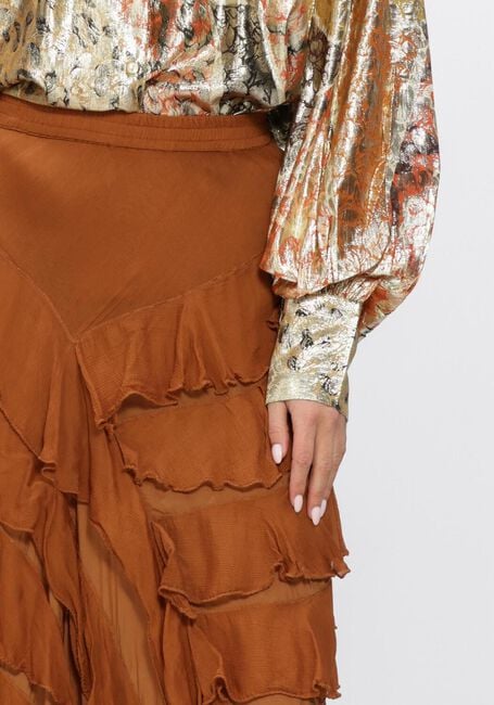 Braune MES DEMOISELLES Maxirock CHERRY - large