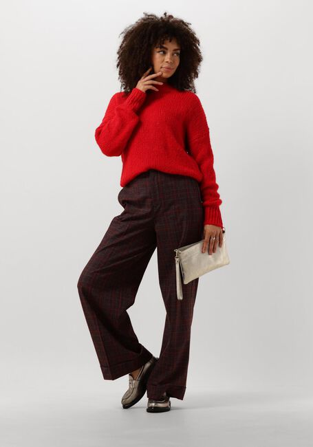 Rote BY-BAR Pullover SONNY BULKY PULLOVER - large
