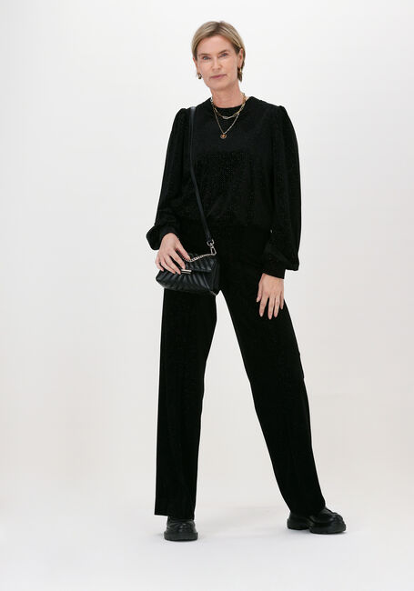 Schwarze SECOND FEMALE Weite Hose SACHA TROUSERS - large