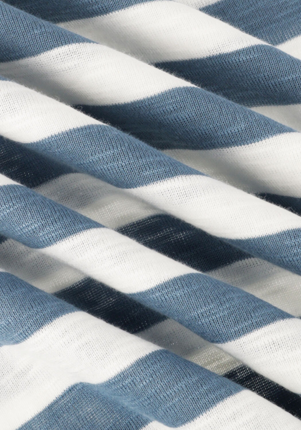 Blaue BY-BAR T-shirt HOPE BIG STRIPE TOP - large