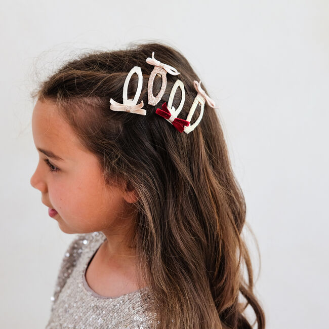 Rosane MIMI & LULA Haarschmuck SKINNY BOW CLIPS - large