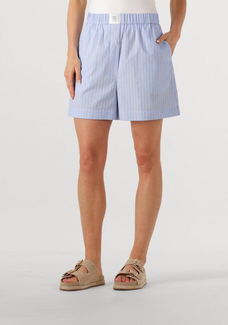 Blaue SECOND FEMALE Kurze Hose ALANIS SHORTS - large