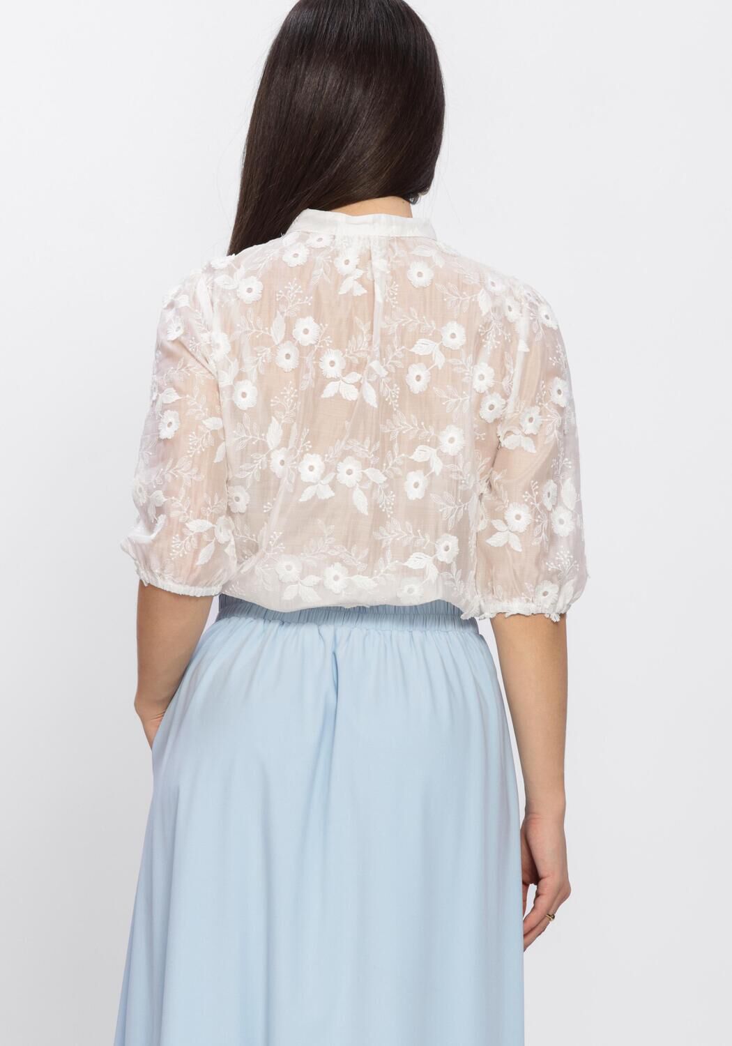 Nicht-gerade weiss AIMEE THE LABEL Blusen CANNA BLOUSE - large